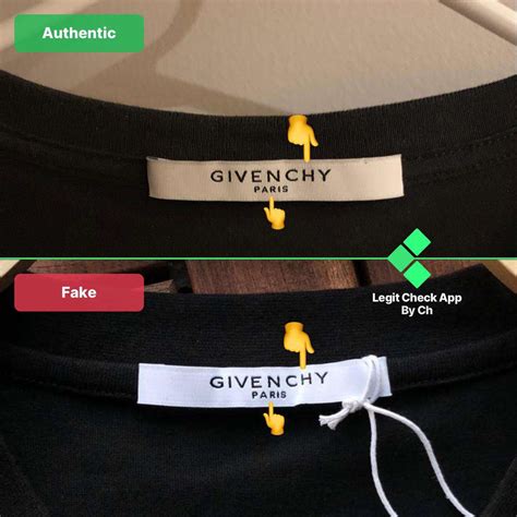 givenchy t shirt real vs fake|are givenchy clothes real.